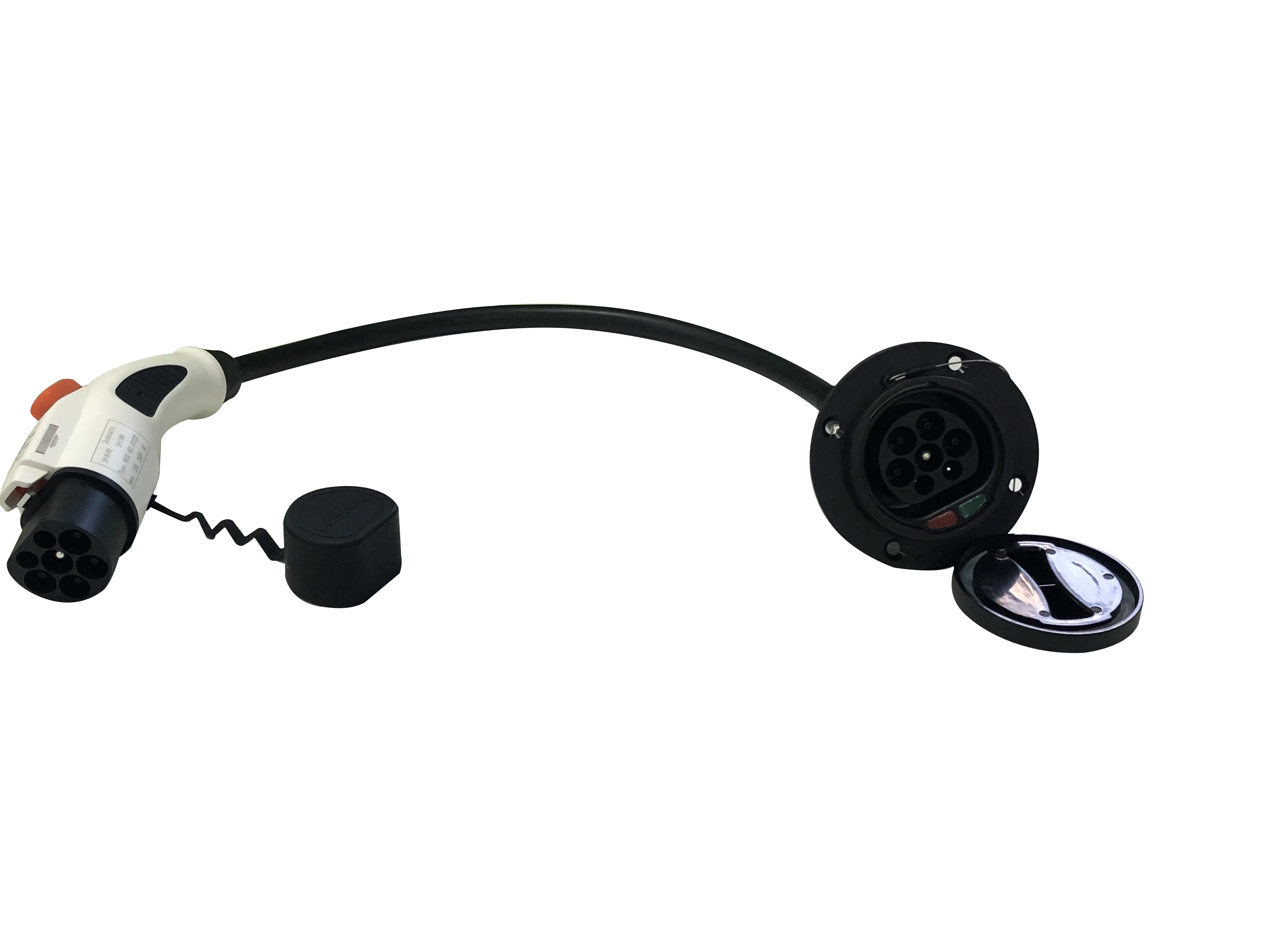 0.5m 32A GBT EV Charging Adapter Use for charging GB/T Electric Car On Type 2 chargers Car Charger Adapter ev convertion