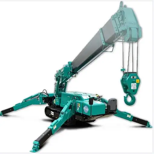 Smart Design Spider Crane Manufacturer 3 Ton Mobile Lifting Crane 5 Ton Spider Crawler Crane