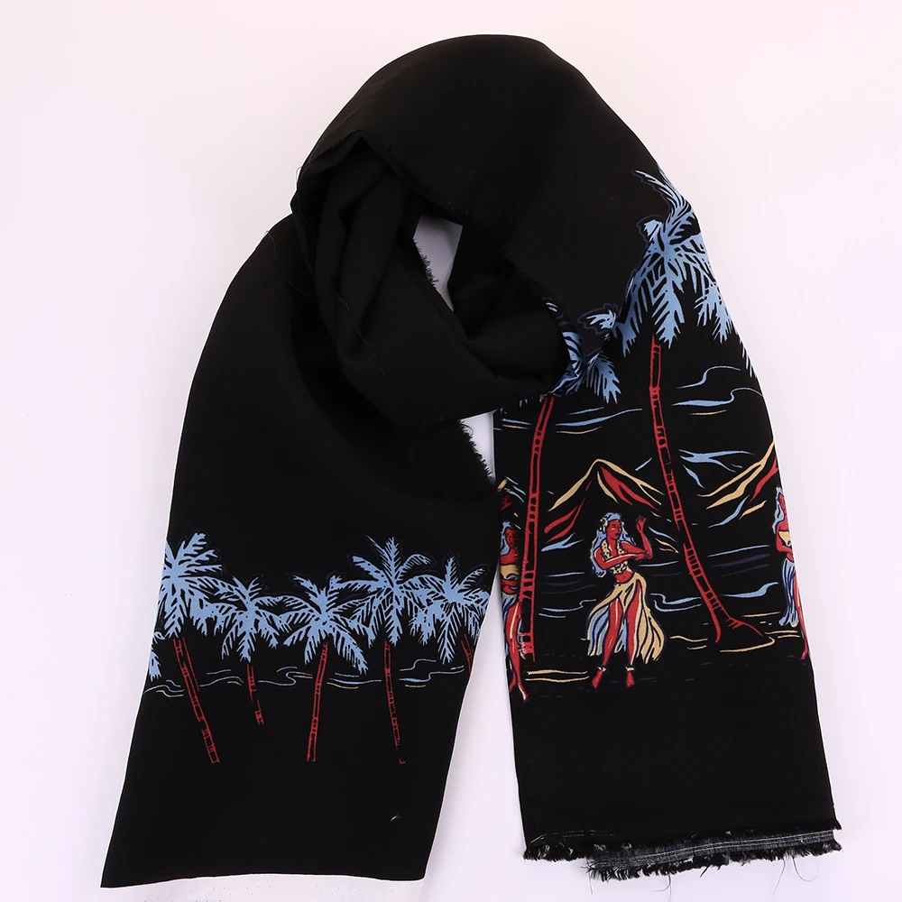 Rayon positioning flower Reactive Screen printing fabric