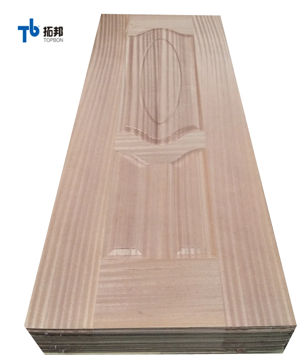 customized wood veneer mdf door skin