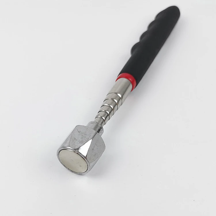 Promotion mini portable retractable magnetic magnet bar for picking nuts and bolts An expandable picking tool