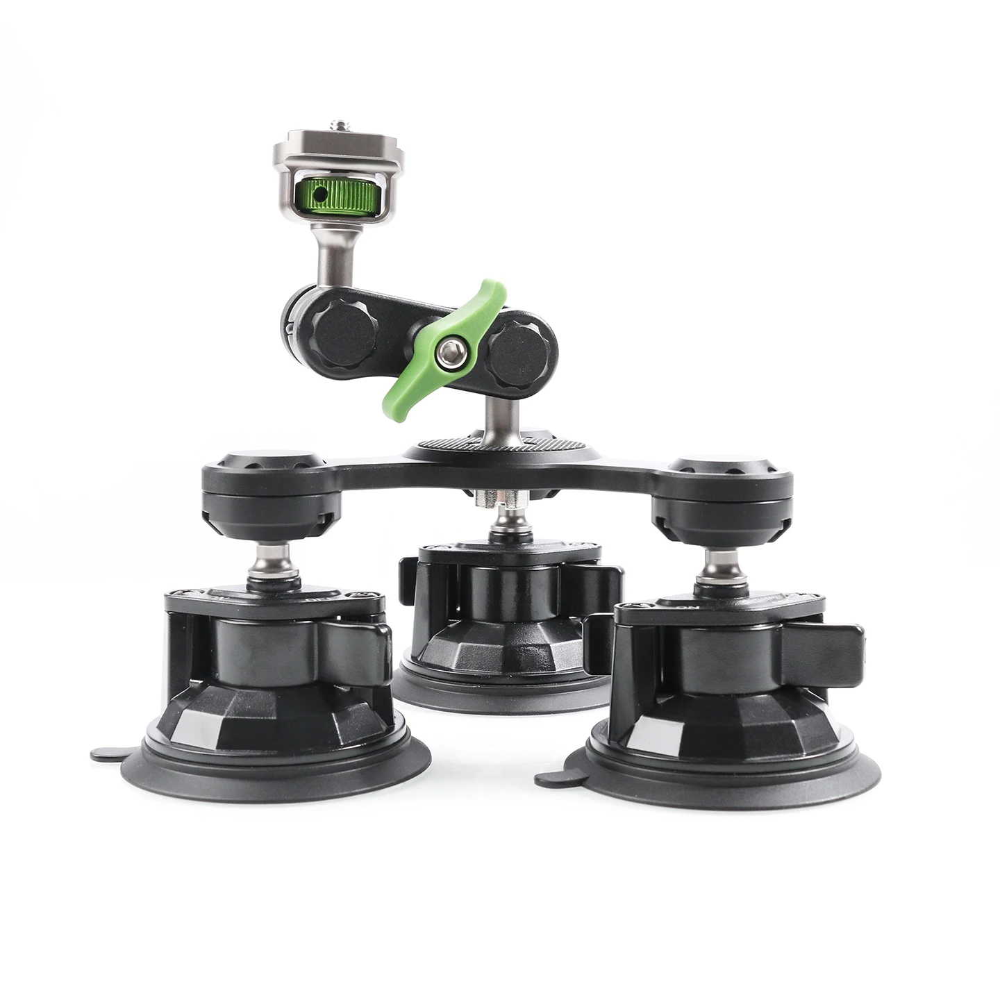 Lanparte 2023 Professional Manufacturer Supply triple suction car camera phone mount 360 rotation adjustable High Quality
