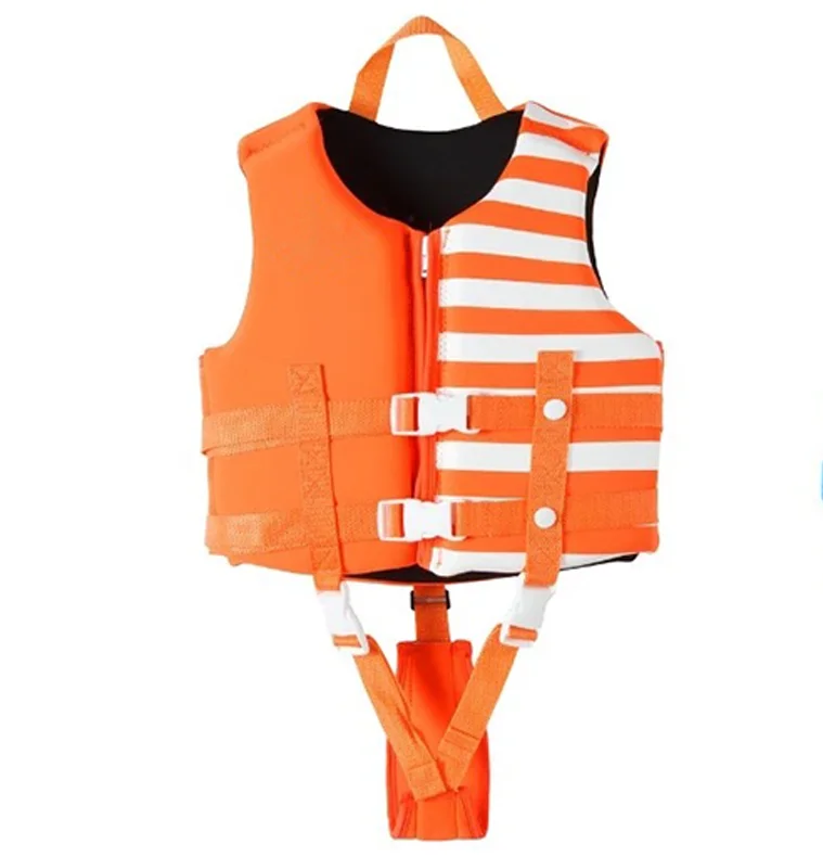 Stylish Neoprene Toddler Life Vest EPE Foam Kids Swim Jacket for Safe Water Adventures for Children