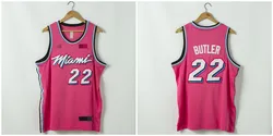2022 New Miami City Basketball Jersey High Quality Number 13# Bam Adebayo 14# Tyler Herro 22# Jimmy Butler