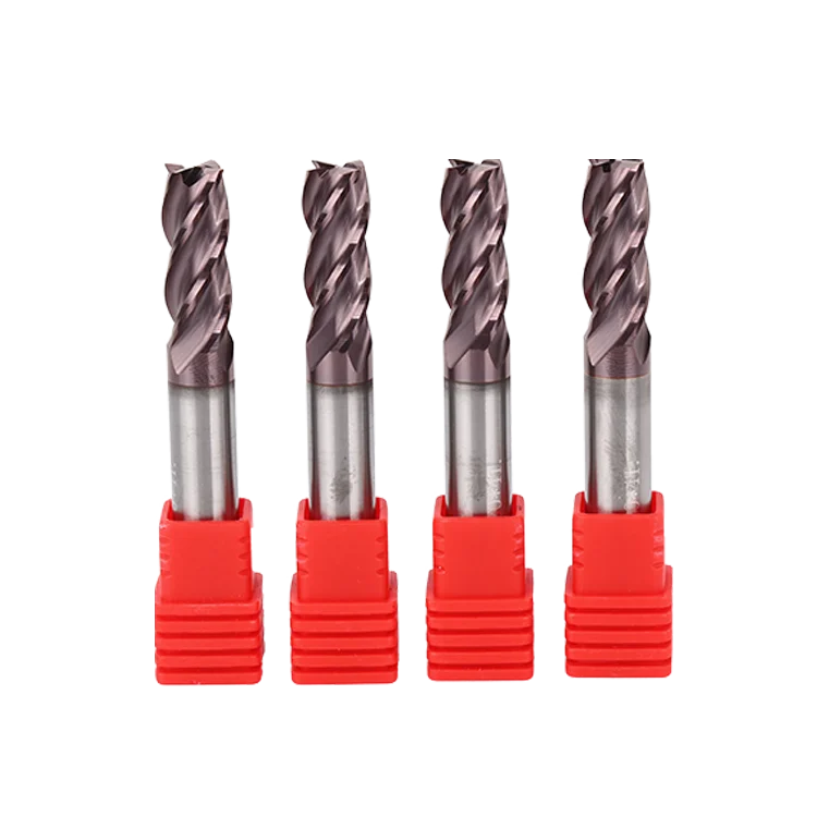 2022 Hot Sale Tungsten Steel End Milling Cutter 4 Flute Tungsten Steel Milling Cutter