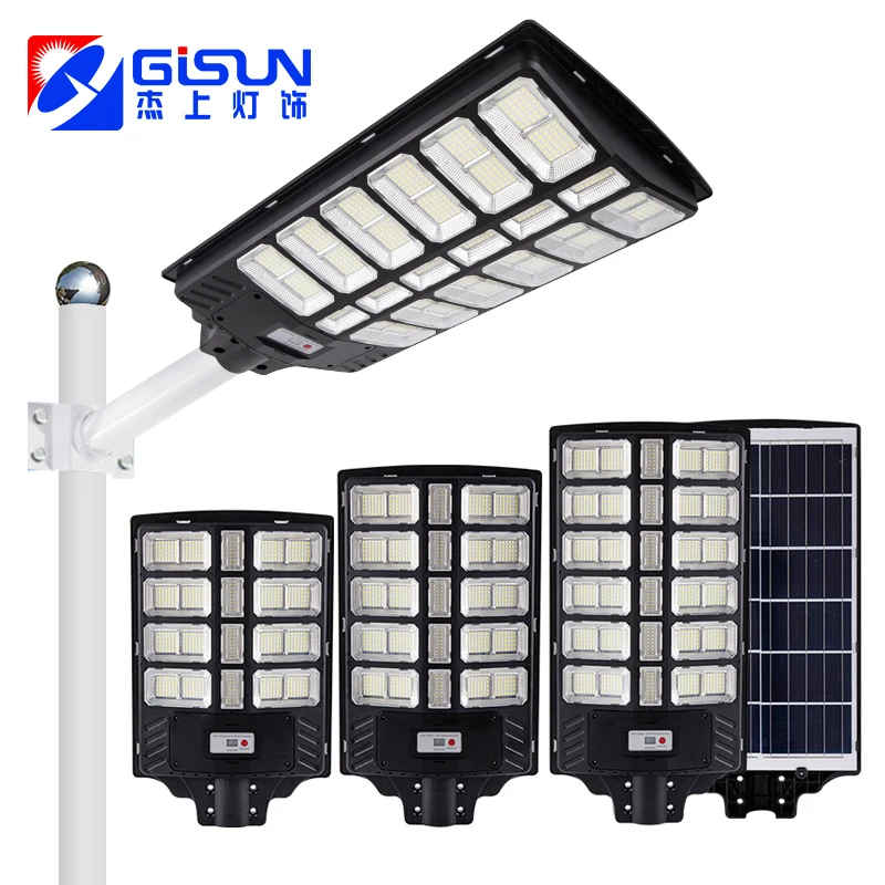 Hot Selling Outdoor IP65 Waterproof LED Road Lamp Customized All In One LED Solar Streetlight