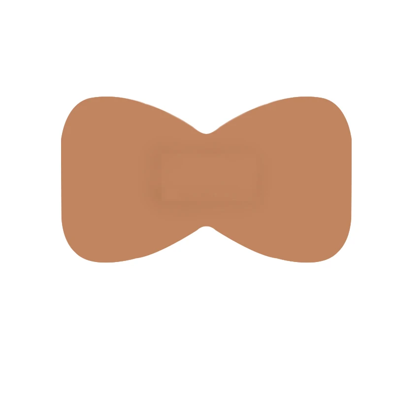 Banghaoning Factory Direct Butterfly Shape Fingertip Bandage Mixed Elastic Fabric Adhesive Bandage Adhesive Wound Plaster