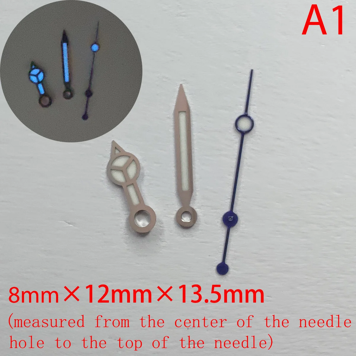 WYGICOO Custom Uhrzeiger Saat Ibreleri Branded Relogio De Maos Wrist Watch Hands Parts NH35 Custom