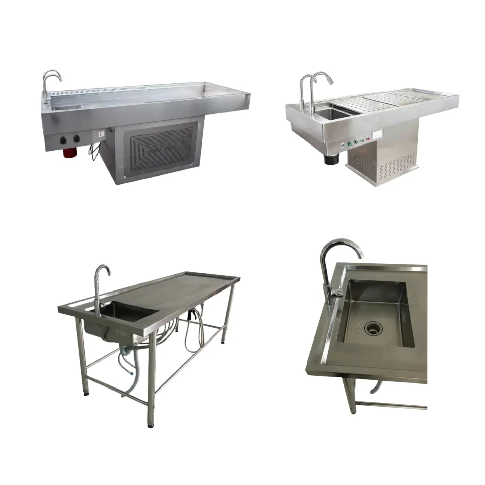 Church Truck Trolleys For Coffins Stainless Steel Coffin Trolley Funeral Coffin Trolley