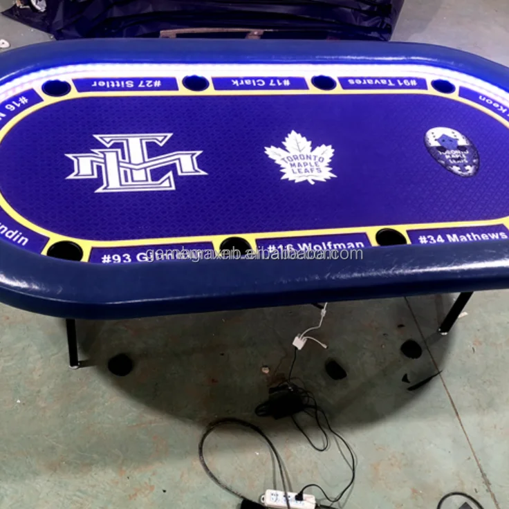 96 Inch Texas table with folding legs  Poker Table