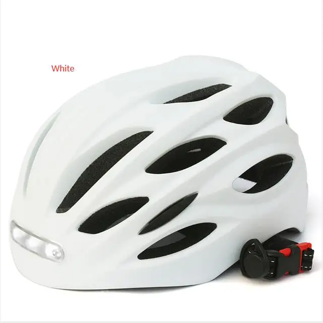 Велосипедный спорт езда на велосипеде светодиодный шлем Capacete de bicicleta eletrica cascos-ciclismo со светодиодной