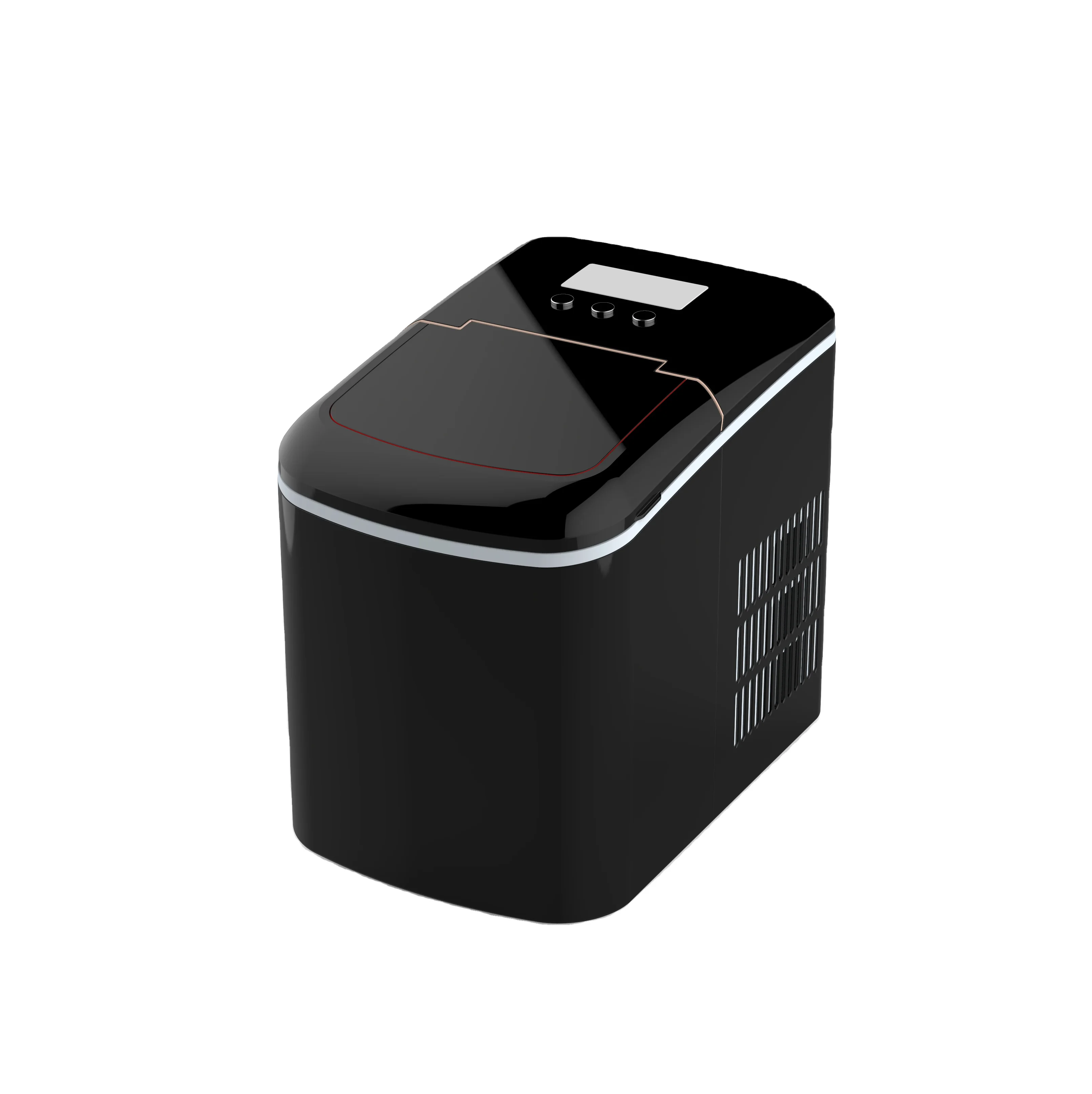 Машина для производства льда коммерческая мини-машина 15 кг полностью автоматическая кубическая Выходная дома на