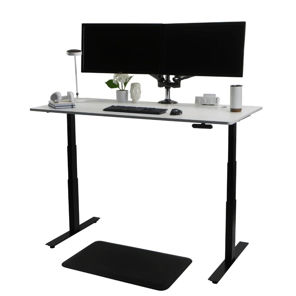 Modern Office Home Standing Desk Frame Adjustable Height Table Sit Stand up Office Desk