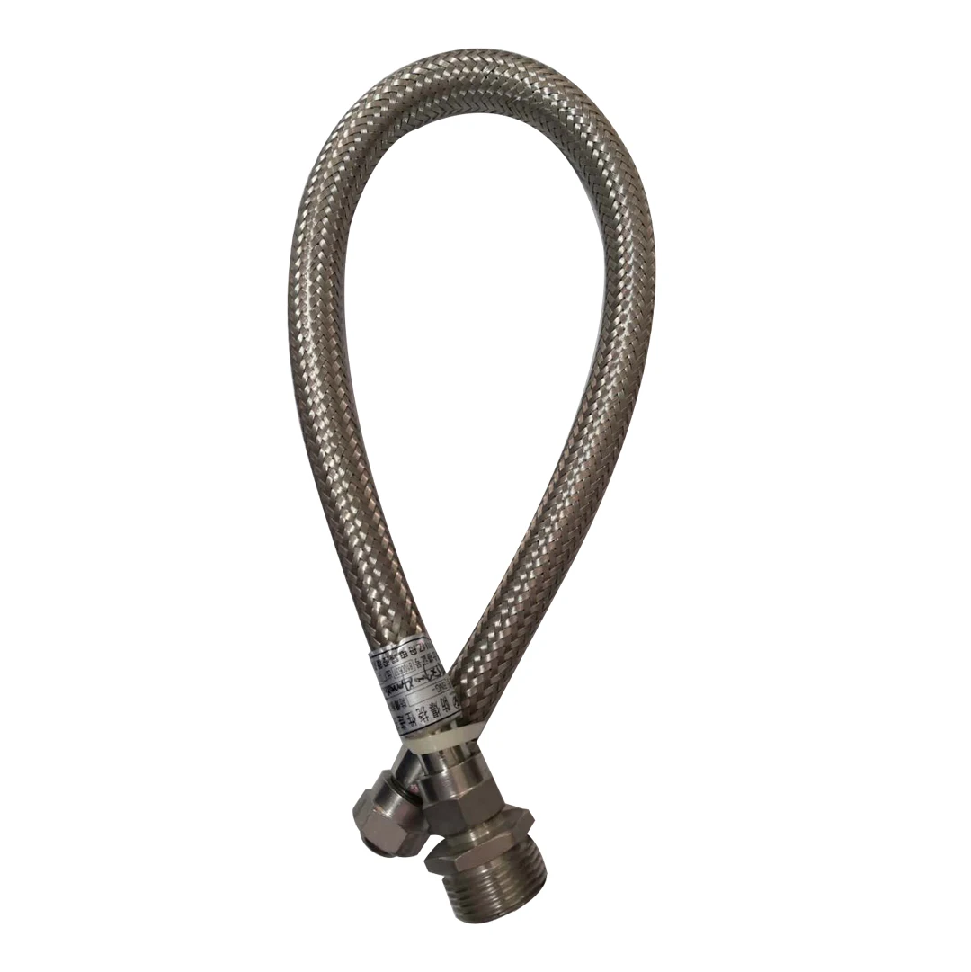 BNG gas station chemical space explosion proo stainless steel 304  braided hose flexible conduit