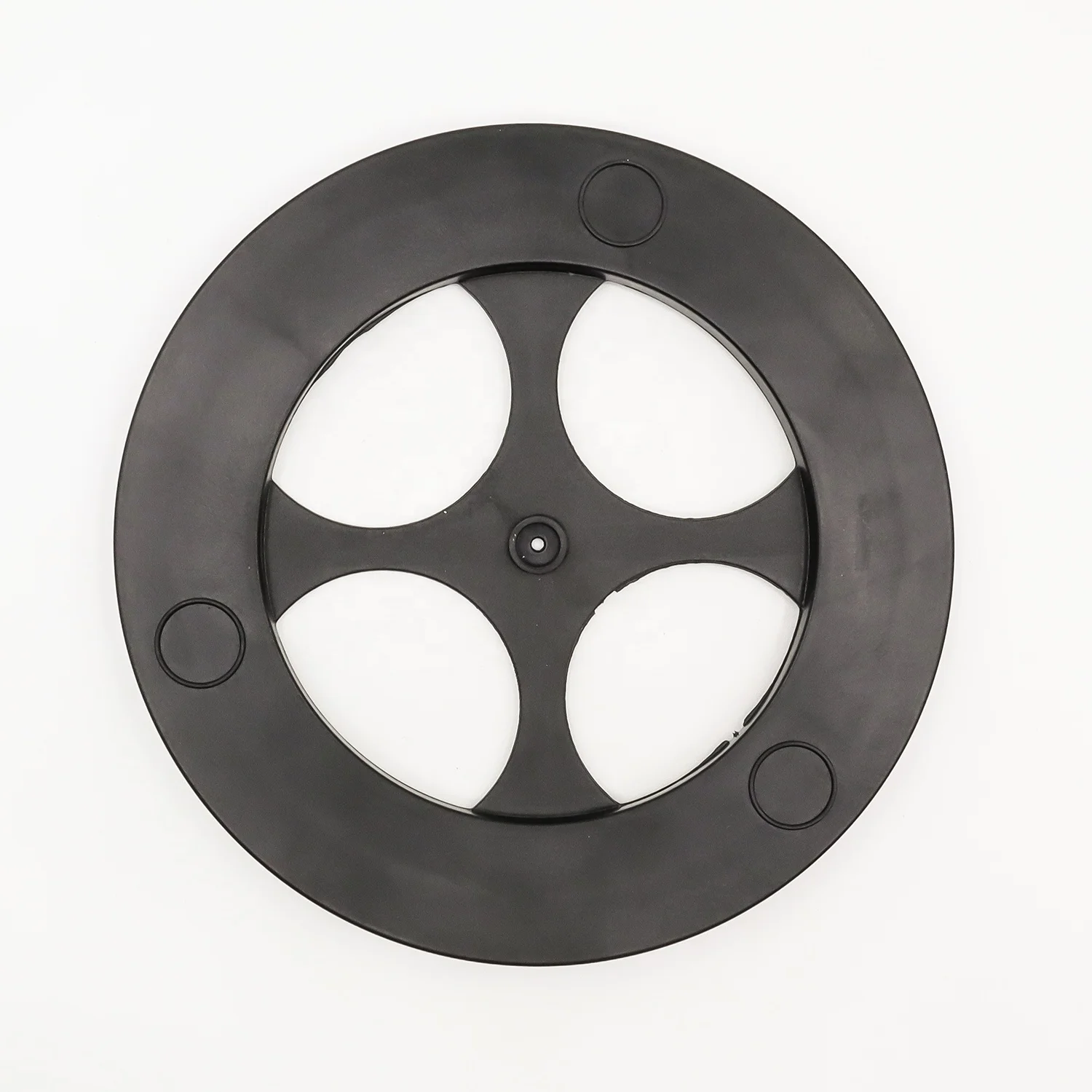 225mm Plastic swivel plate black swivel plate Plastic Round Rotating Swivel Turntable Plate lazy Susan