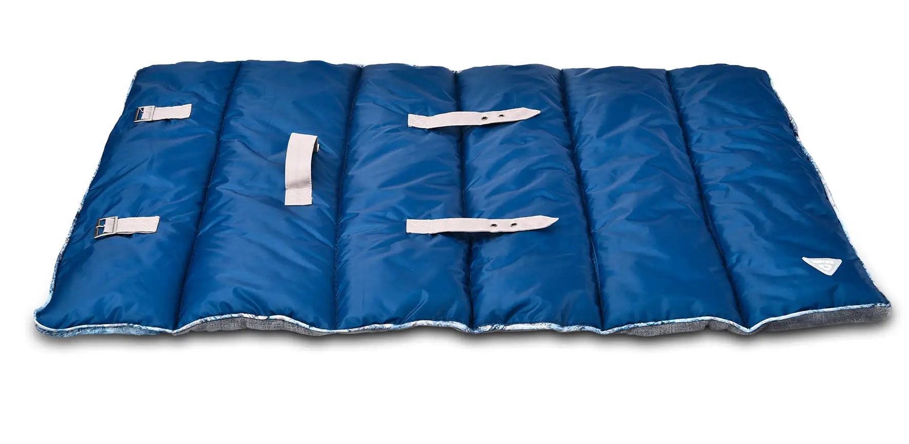 Pet Recycle Material Outdoor Foldable Dog Cushion Pet Travel Bed with Non-slip bottom