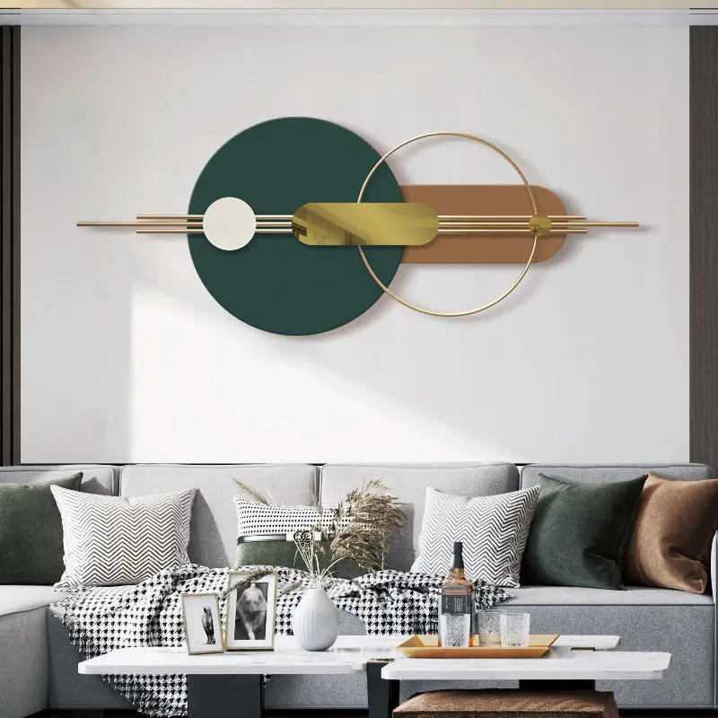 120*50High Quality Modern Living Room Wall Decor New Panels Art Hanging Metal Home Decor Wall Hanging for bedroom