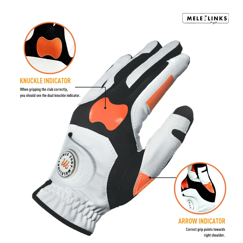 Golf Training Aids Golf Non-Slip Silicone Grip Glove Golf Grip Positioning Gloves True Grip Training Gloves With Magnetic Mark