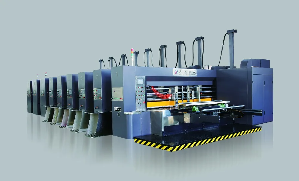 
High Speed Printing Sloting and Auto-delivery Machine(CE approved) 