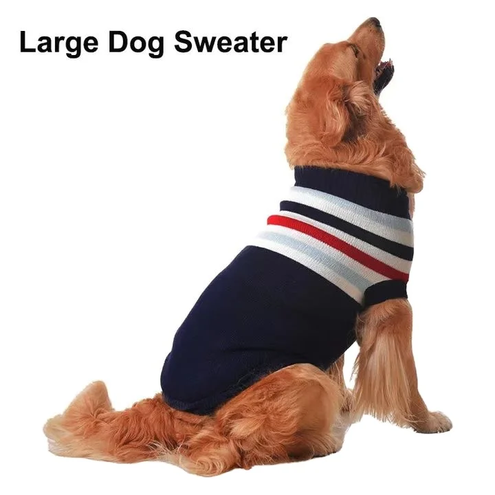 Cheap Fashion Dog Clothes Large Small Puppy Dog Christmas Knit Thick Sweater
