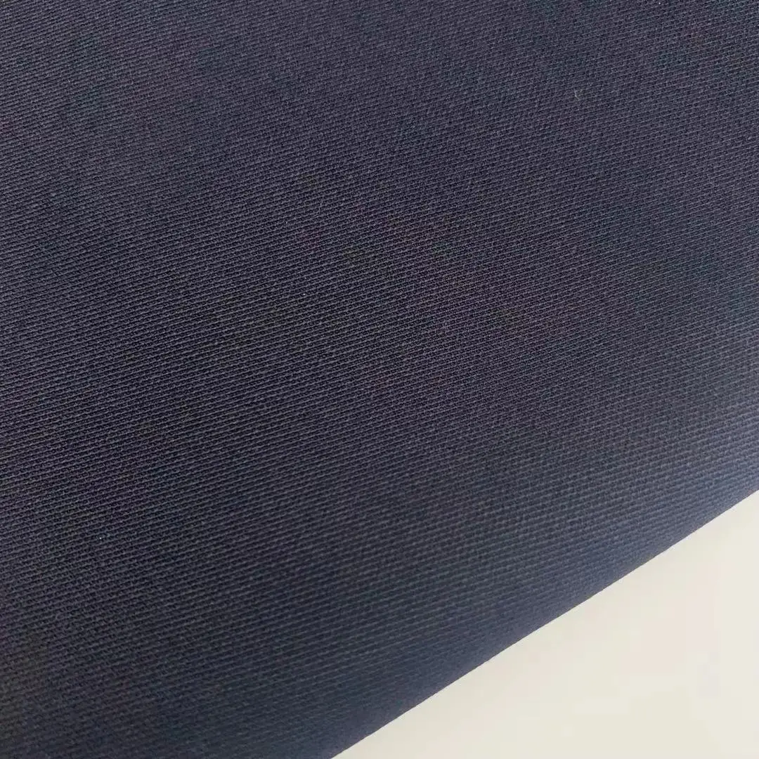 70% polyester 30% viscose navy blue fabric for tooling  high-quality fabrics are as comfortable as wool.