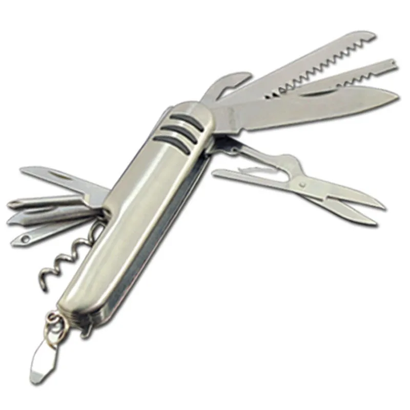 Factory 11 open multifunction folding knife Mini coloured steel case gift knife can be customised with LOG0