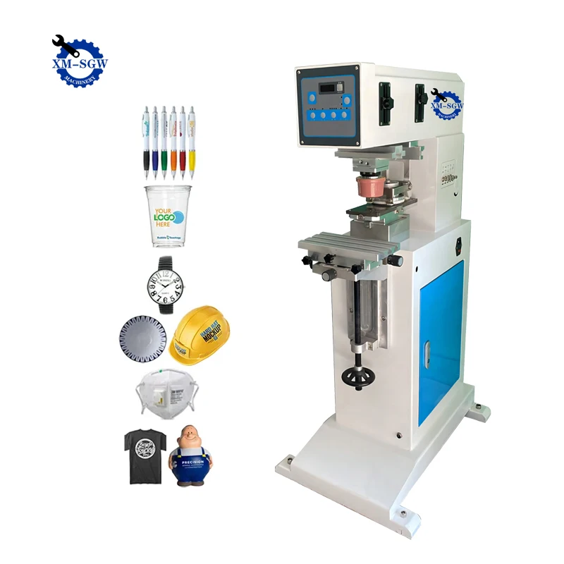 Factory Price 1 Color Ink Cup Pad Printers Tampo Printer Ink Tray Watch Dial Pen Pad Printing Machine For Toys