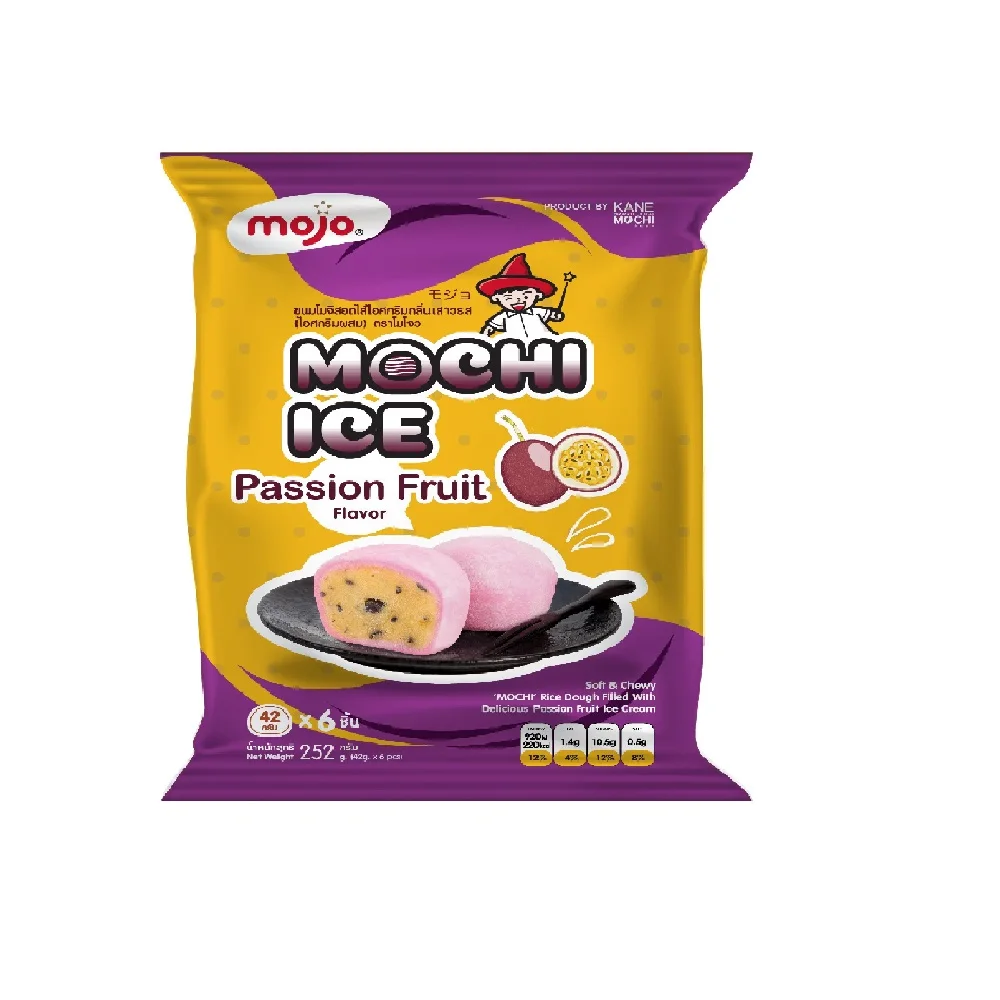 Premium Product & High Quality MOJO Mochi Ice Cream Passion Fruit