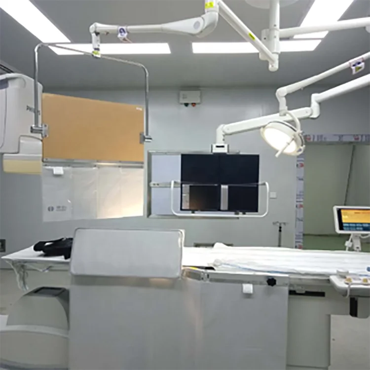 
HUAREN CE DSA intervention operation room X Radiation protective overhead suspension shield 
