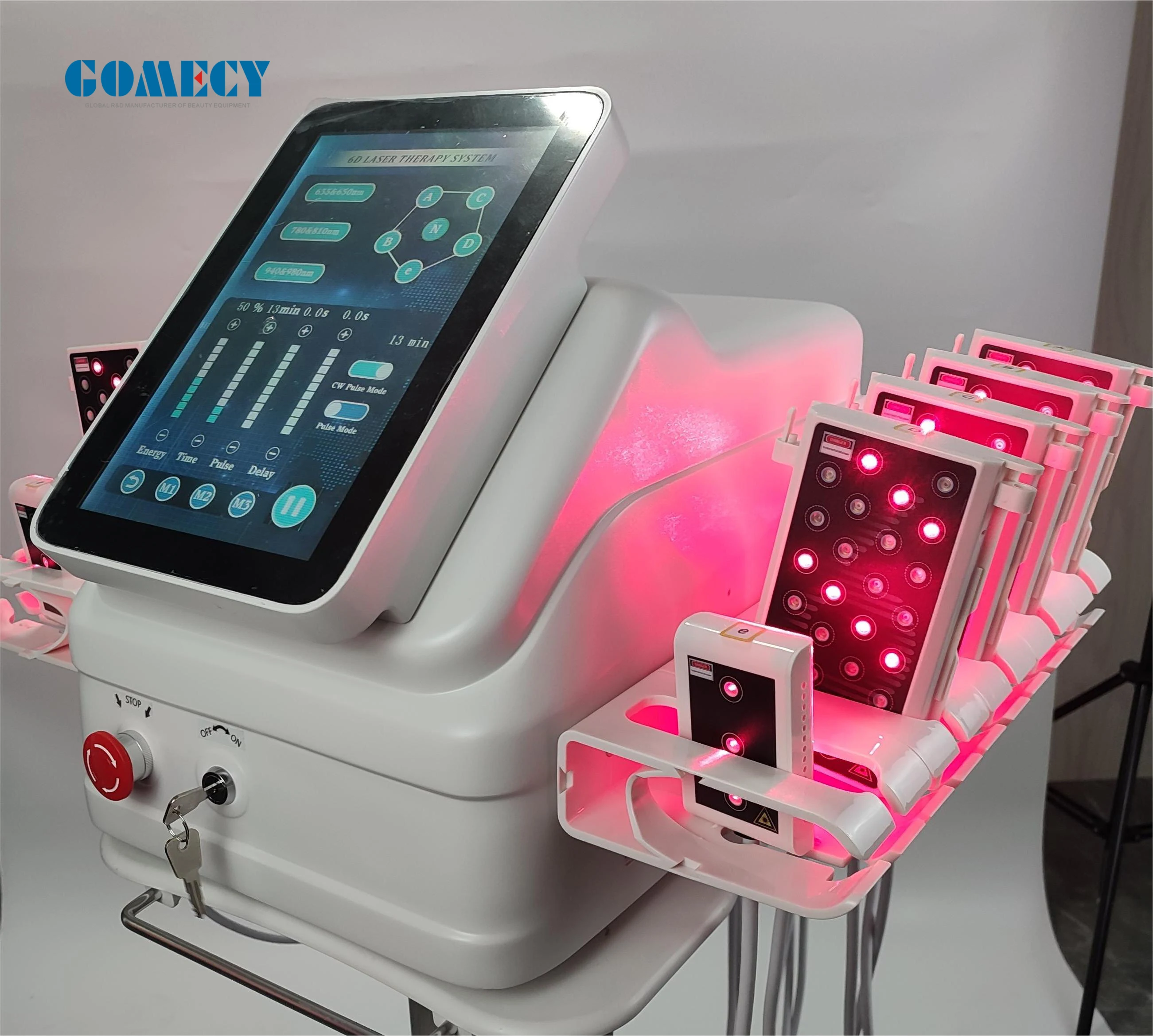 GOMECY 2024 Cellulite Removal Body Shape Machine 6D Laser Slim Lipo with Skin Whitening and Rejuvenation Weight Loss Features