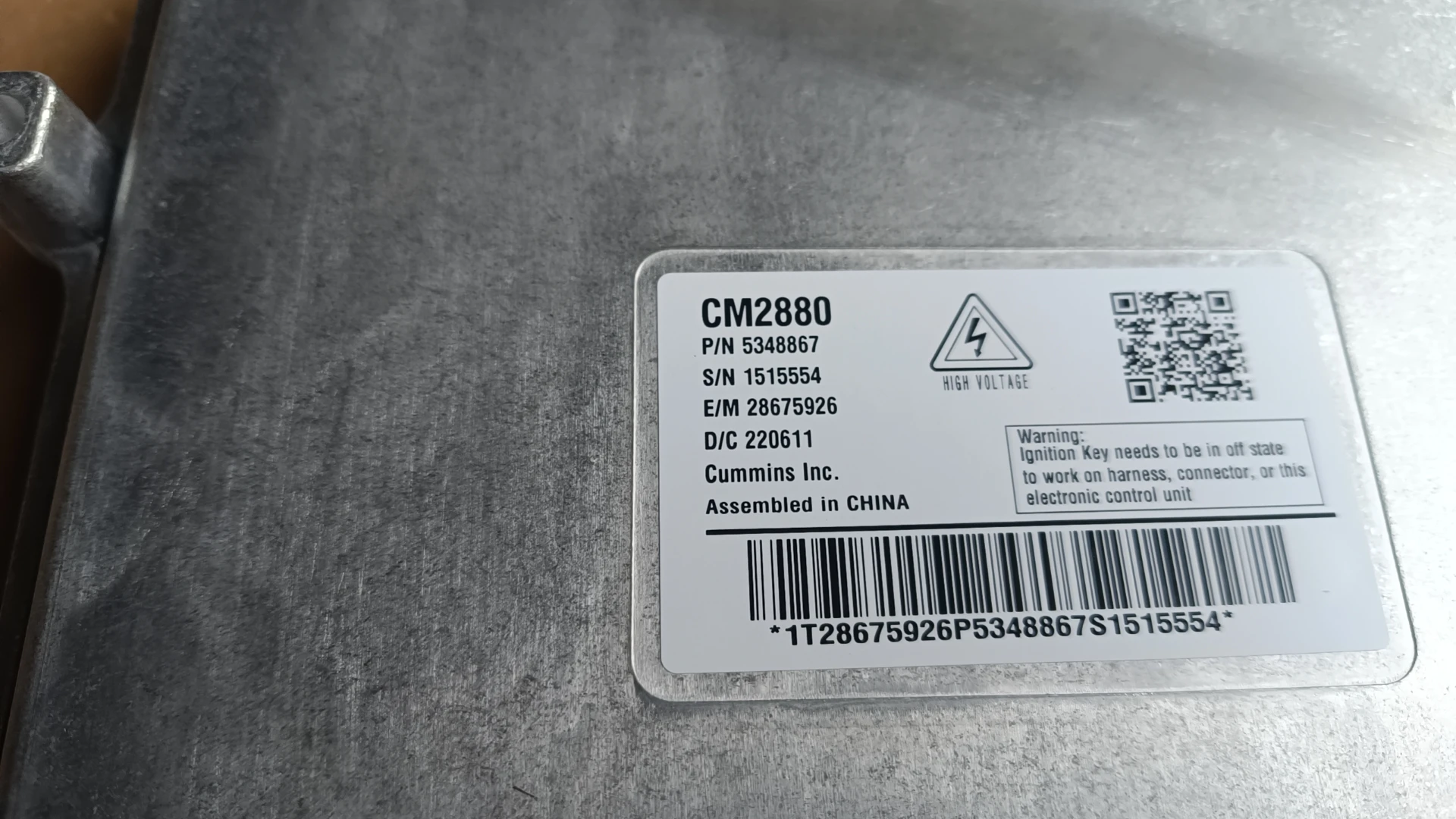 LiuGong Cummins Cm2880 ECU 5348867 High Quality Engine Part