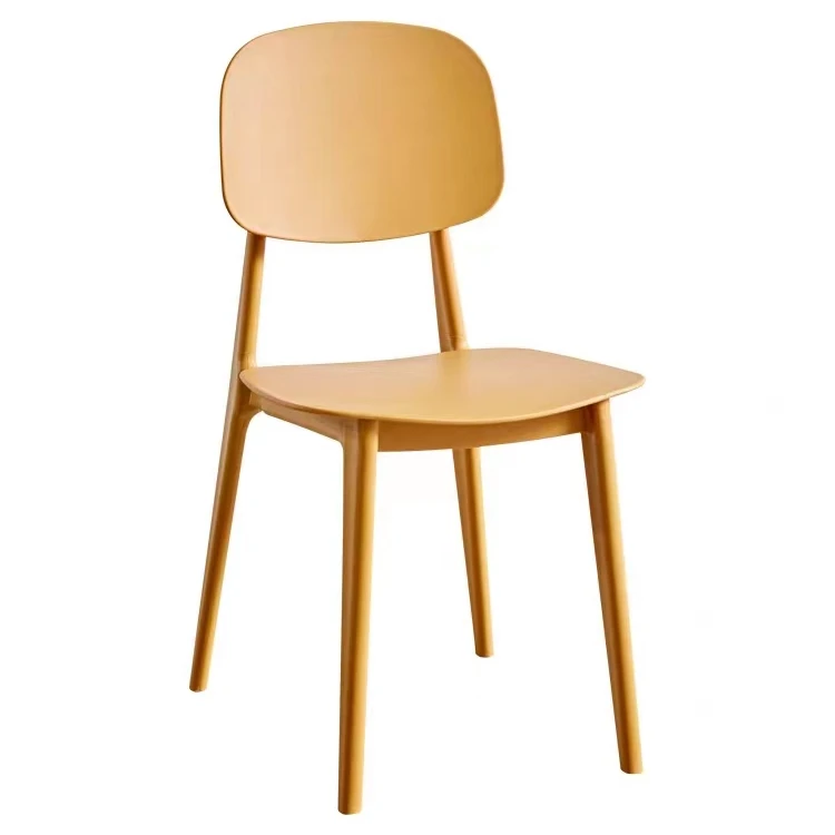 Modern Furniture Stackable Plastic Restaurant Dining Chairs Colorful Outdoor Restaurant Plastic Chair