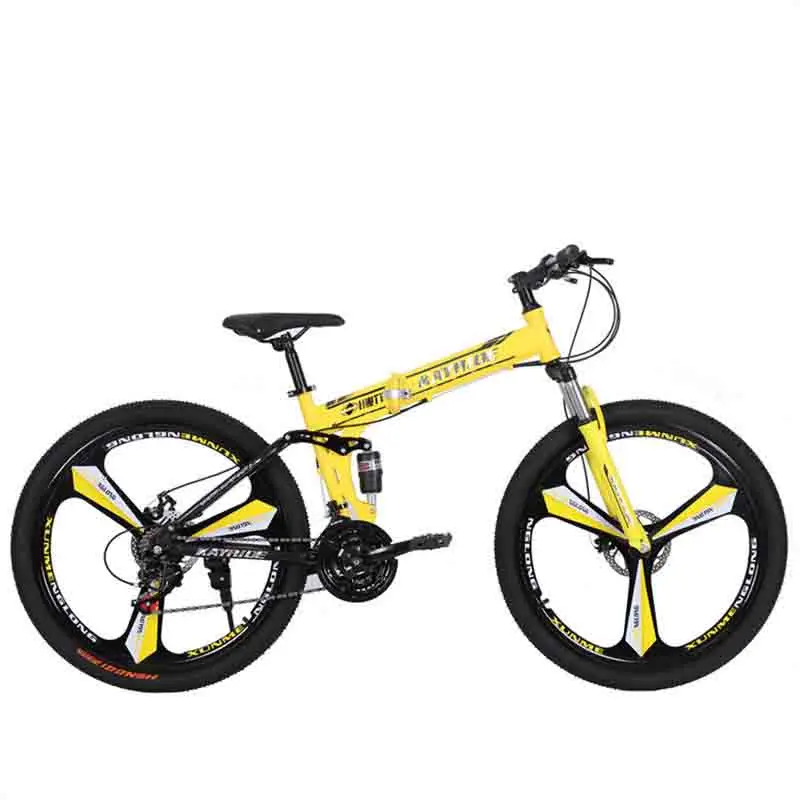 New Freestyle Bicicleta Other Bicycle 21 Speed 24 26 Inch Mountain Bike Full Suspension Mtb Folding Bike