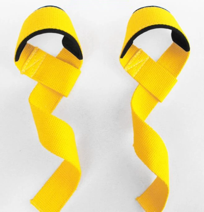 Power Lifting Straps Weightlifting Hand Bar Wrist Support Hook Wraps Fitness