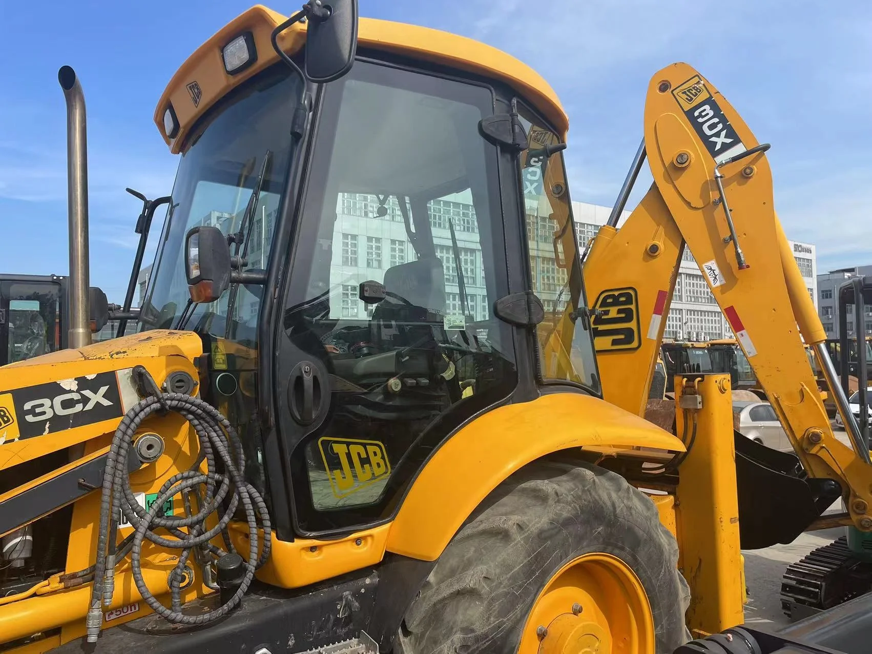 Used JCB 4x4 Wheel Loader JCB 3CX 4CX Backhoe Loader for Sale