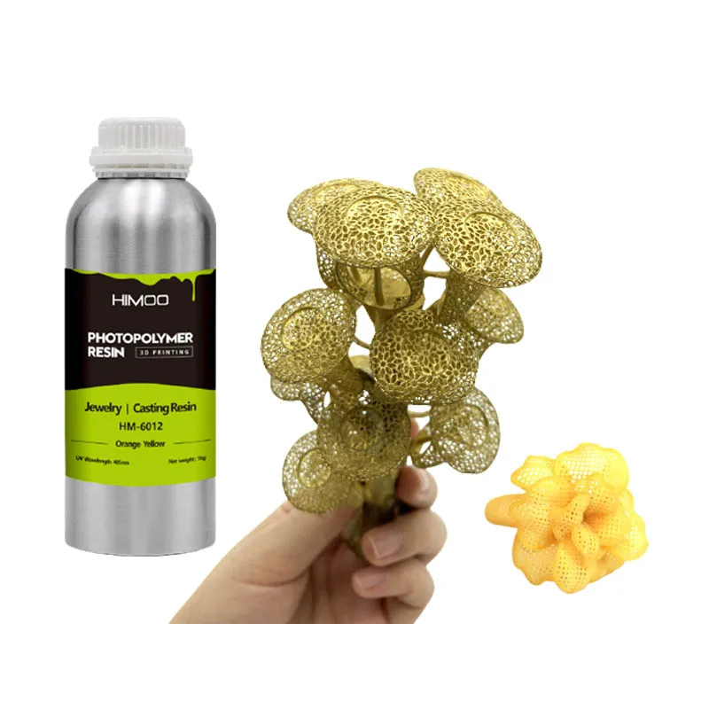 HIMOO UV 3d Printer Resin Printing Liquid Uv Cure Direct Castable Cheap Jewelry Casting Resin