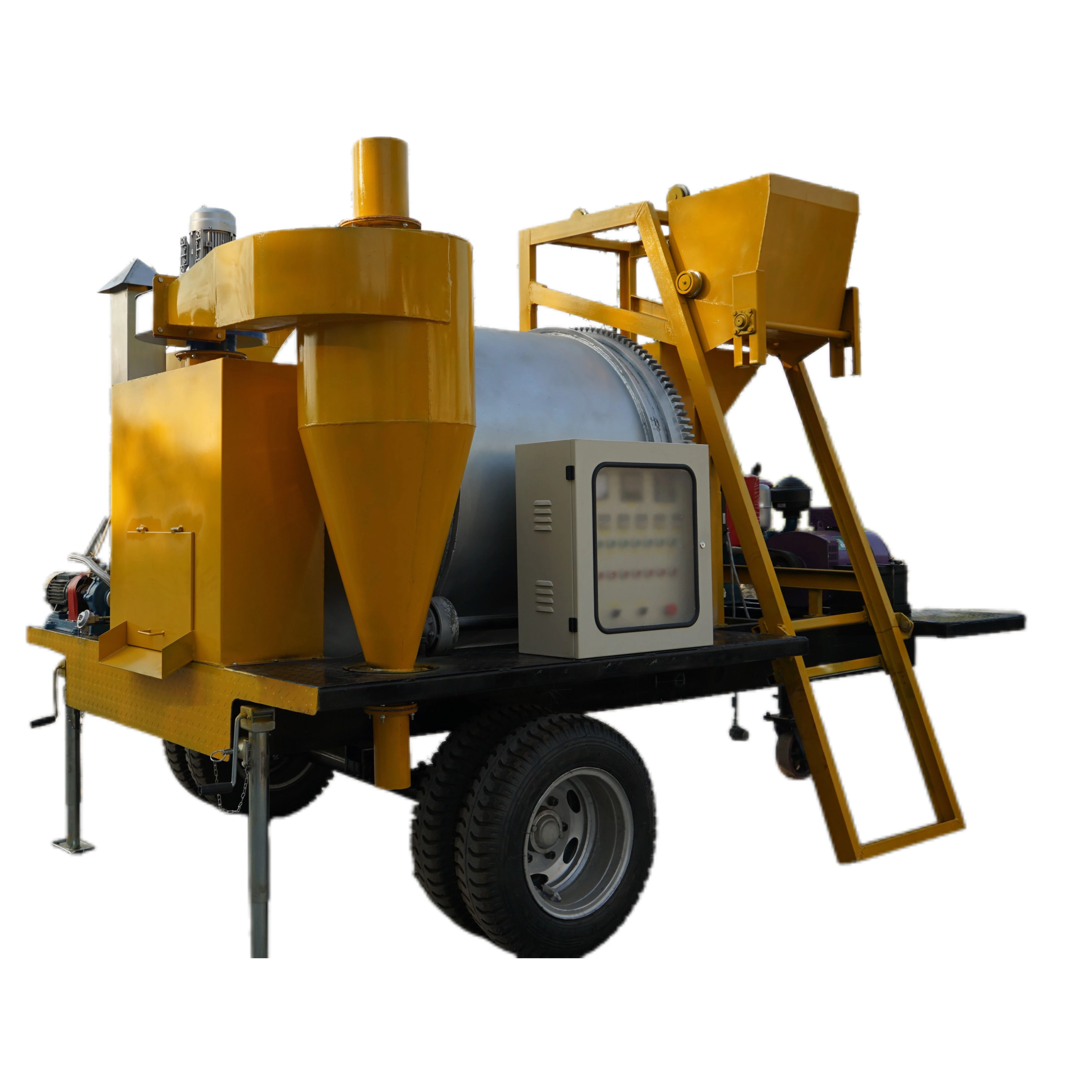 Professional 2022 New Portable asphalt mixer Hot recycling production of asphalt Pavement repair vehicle