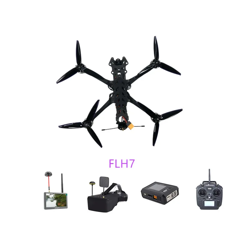 FLH7 FPV drone 7-inch Max Top sale Wifi FPV race Drones Real-time Transmit RC Helicopter Quadcopter