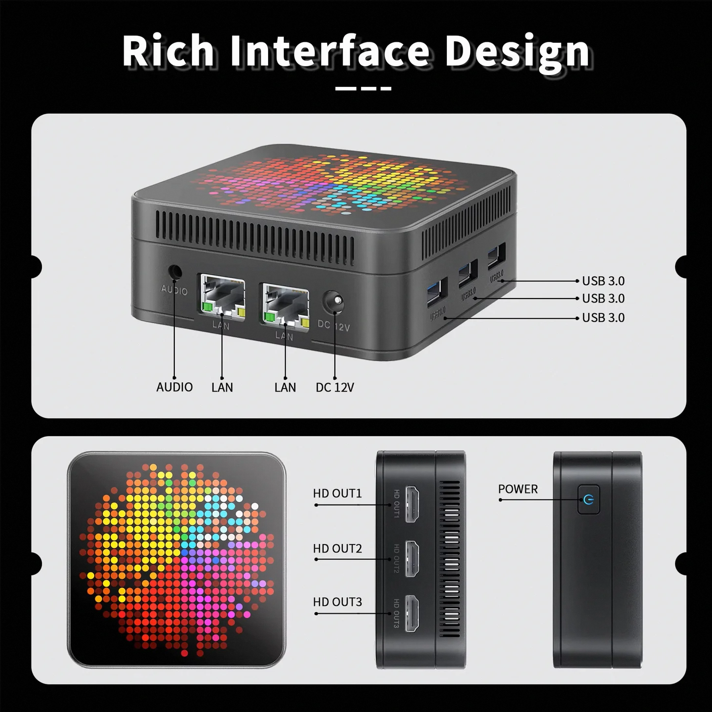 Intel Ce-leron Fanless Mini Pcs I9 I7 Ry-zen 9 Ssd Window 10 Industrial Mini Pc Ram Ddr4 Gaming mini pc