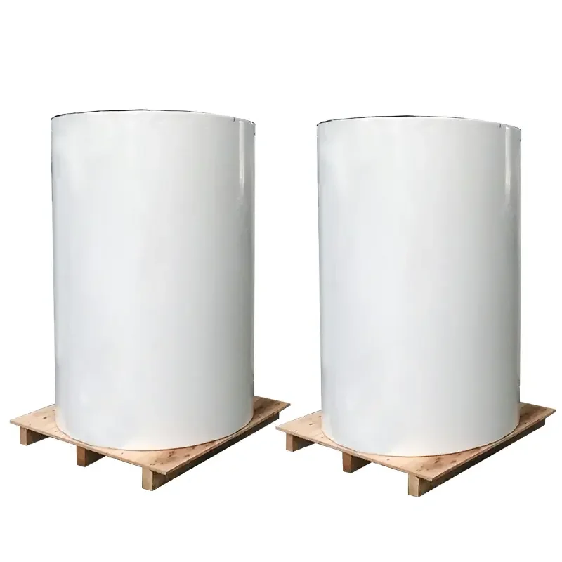 Manufacturer art self-adhesive paper acrylic base jumbo label roll hot malt/acrylic/frozen/removable glue