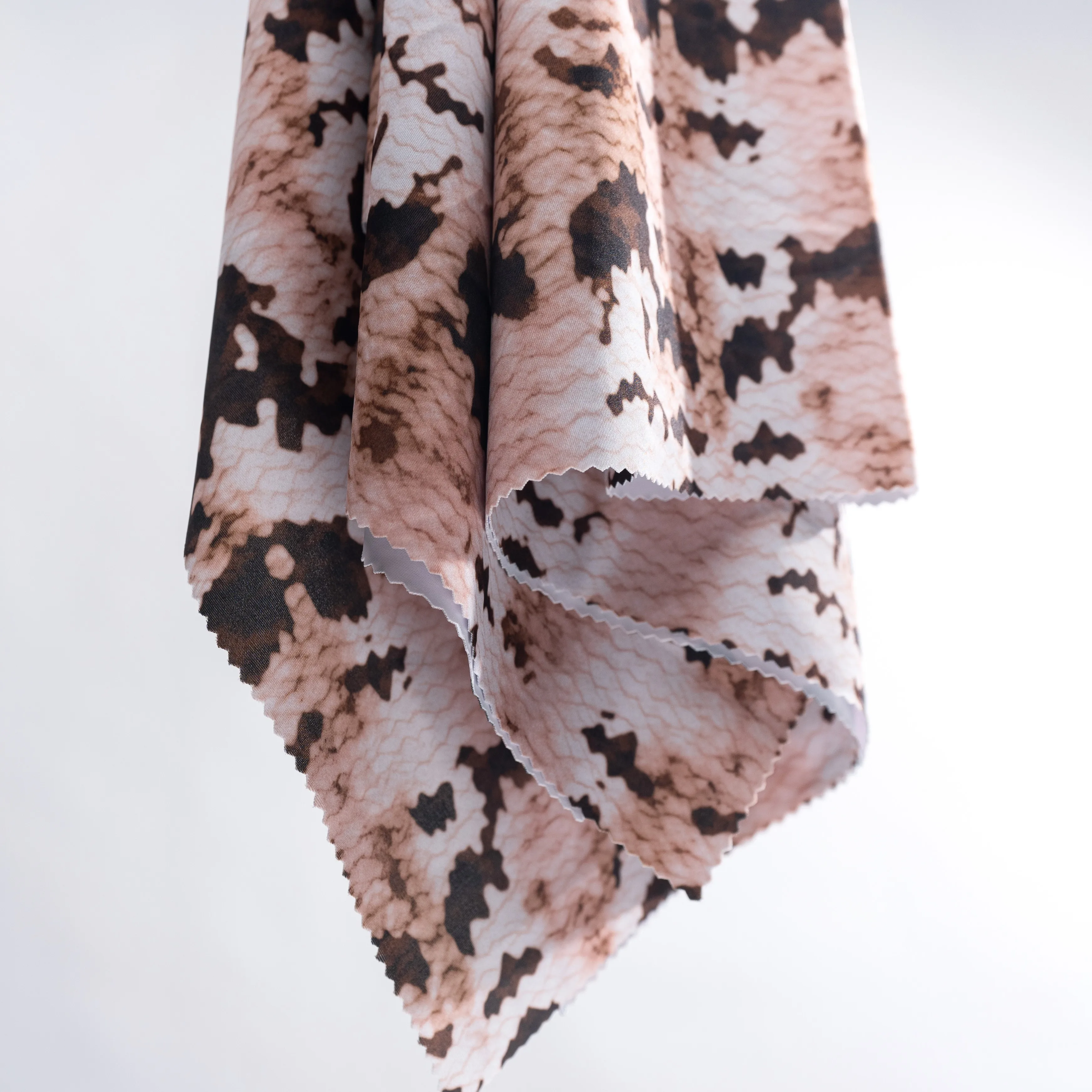 Wholesale 4 Way Stretch Polyester Spandex Plain Knitted Fabric In Stock
