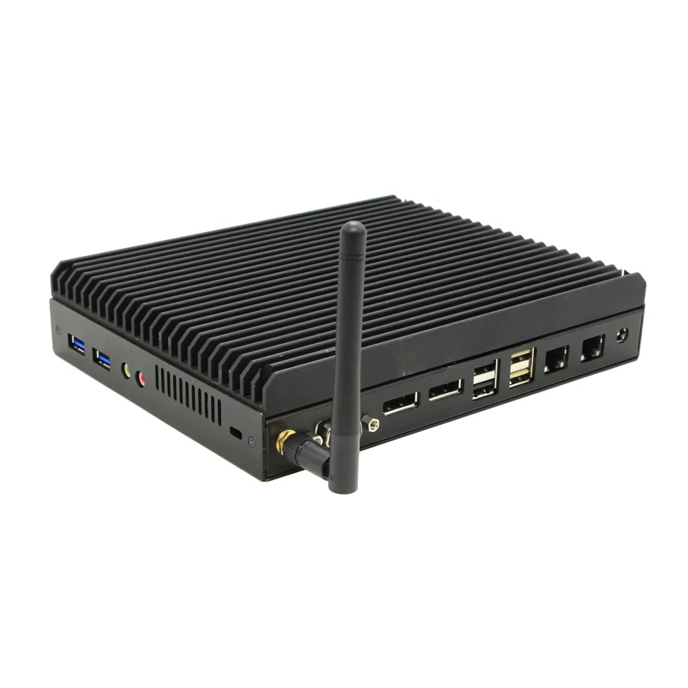 Sales Low Price POS Computer Fanless Industrial Grade 2 RS232 2 DP 1 VGA POS Computer