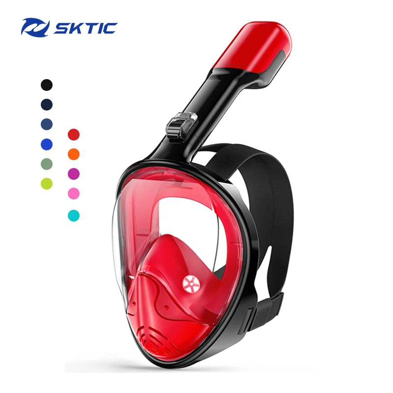 SKTIC 2021 Лидер продаж на Amazon 180 профессиональная маска для дайвинга все лицо подводного
