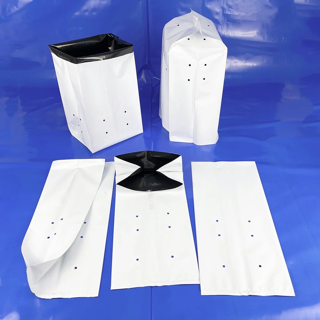 Garden UV resistant PE polyethylene plastic seedling/planting bags for vegetable/plants