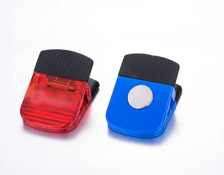 shape plastic magnetic meno/clip/fridge magnetic clip/paper clip for promotion