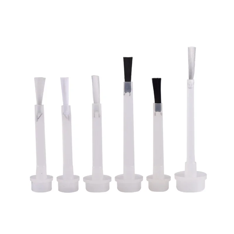 Plastic brush for super glue nail polish brush