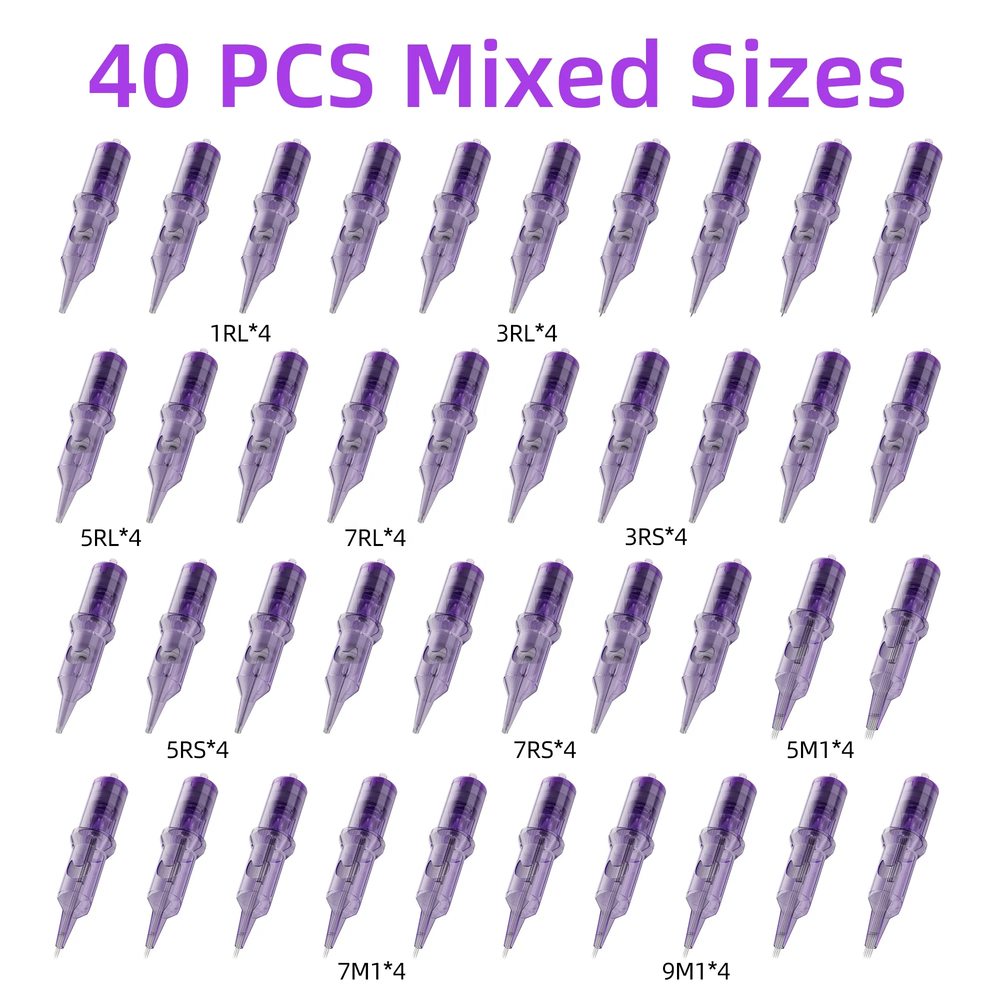 Professional Tattoo Needles Cartridge Needle Manufacture Wholesale Tattoo Cartridges Needles for Pen Tattoo Machine