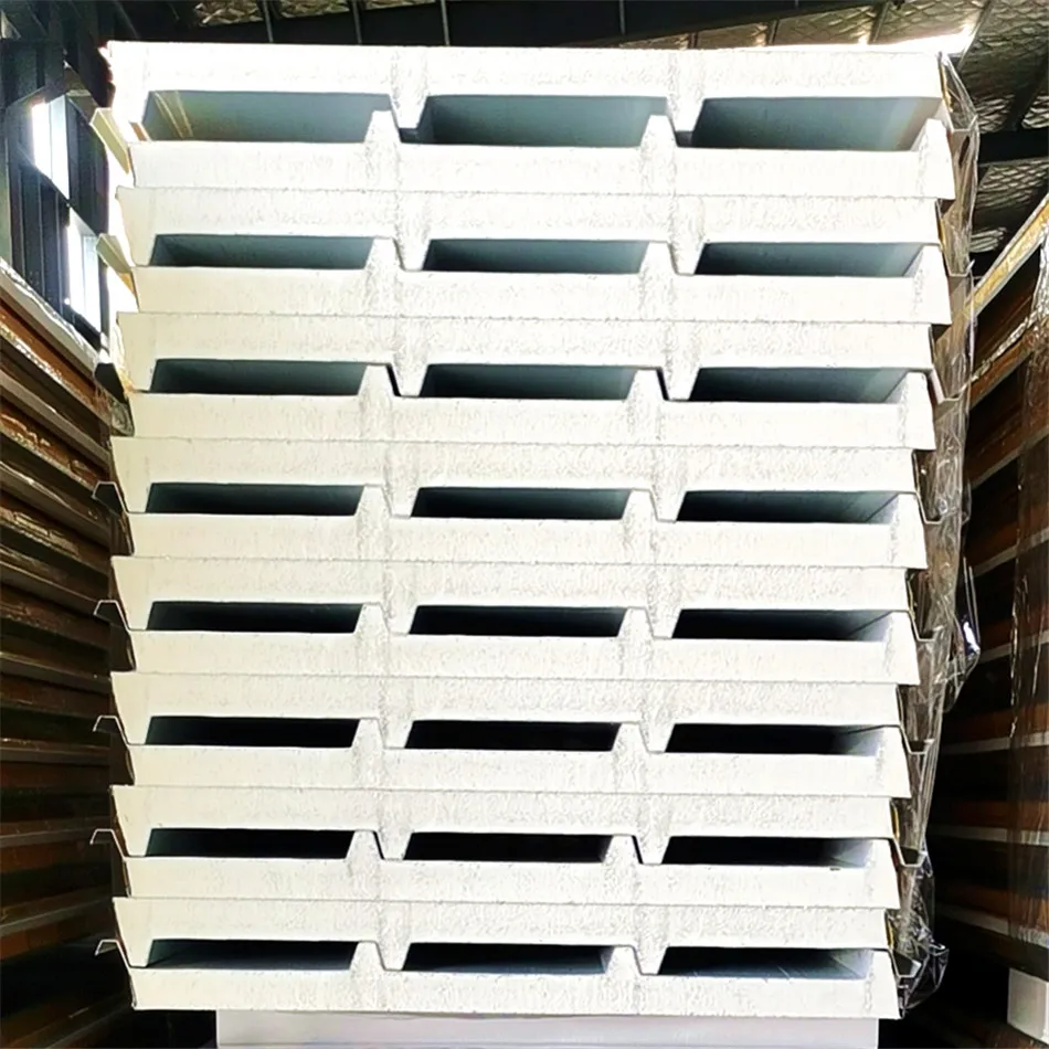 Industrial Building Metal Modern any RAL Color Construction Materials CAM Lock PU / PUR / PIR Foam Sandwich Panel