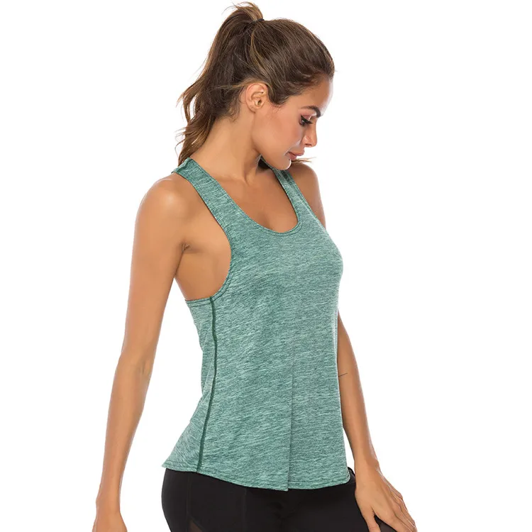 2020 New Arrival Fashion Sleeveless Gym Wear Loose Fit Sportswear OEM Service Fitness & Yoga Wear Adults Top Tank for Women