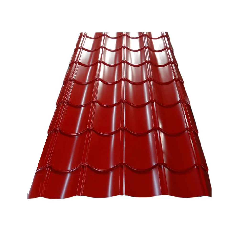 Цветной PPGI Гофрированный цинковый кровельный лист цена за тонну трапециевидный ppgi кровельный лист с цветным покрытием